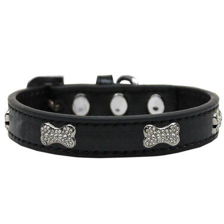 PET PAL Crystal Bone Premium Dog CollarBlack Size 20 PE928528